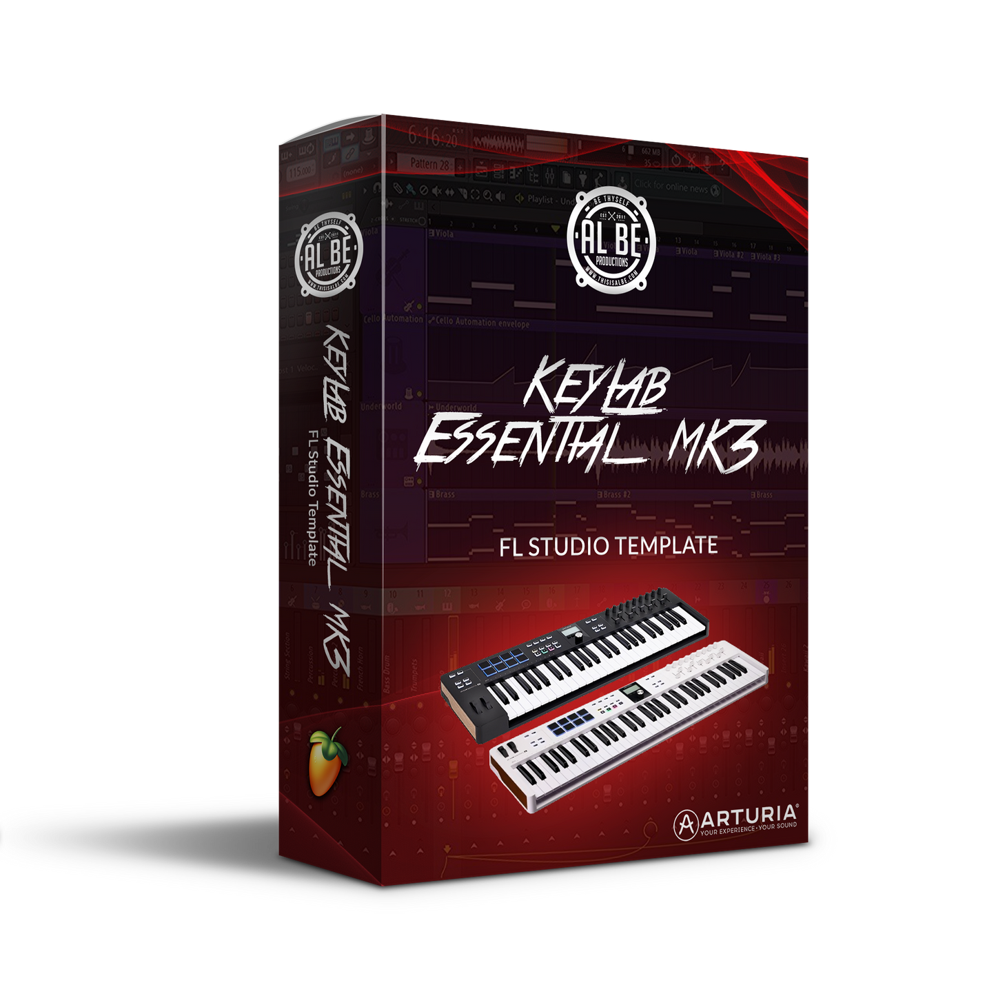 Keylab Essential MK3 FL Studio Template