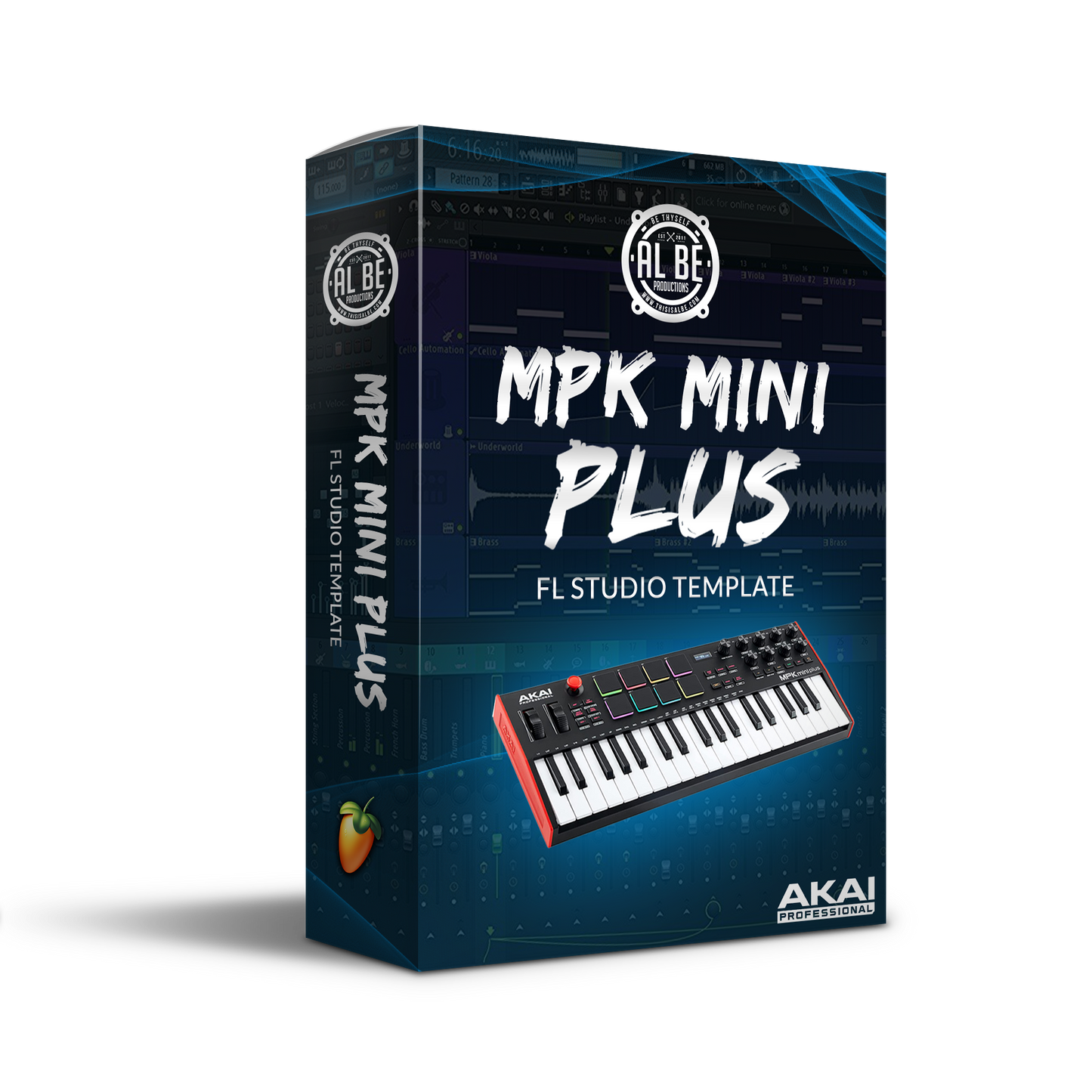 MPK Mini Plus FL Studio Template