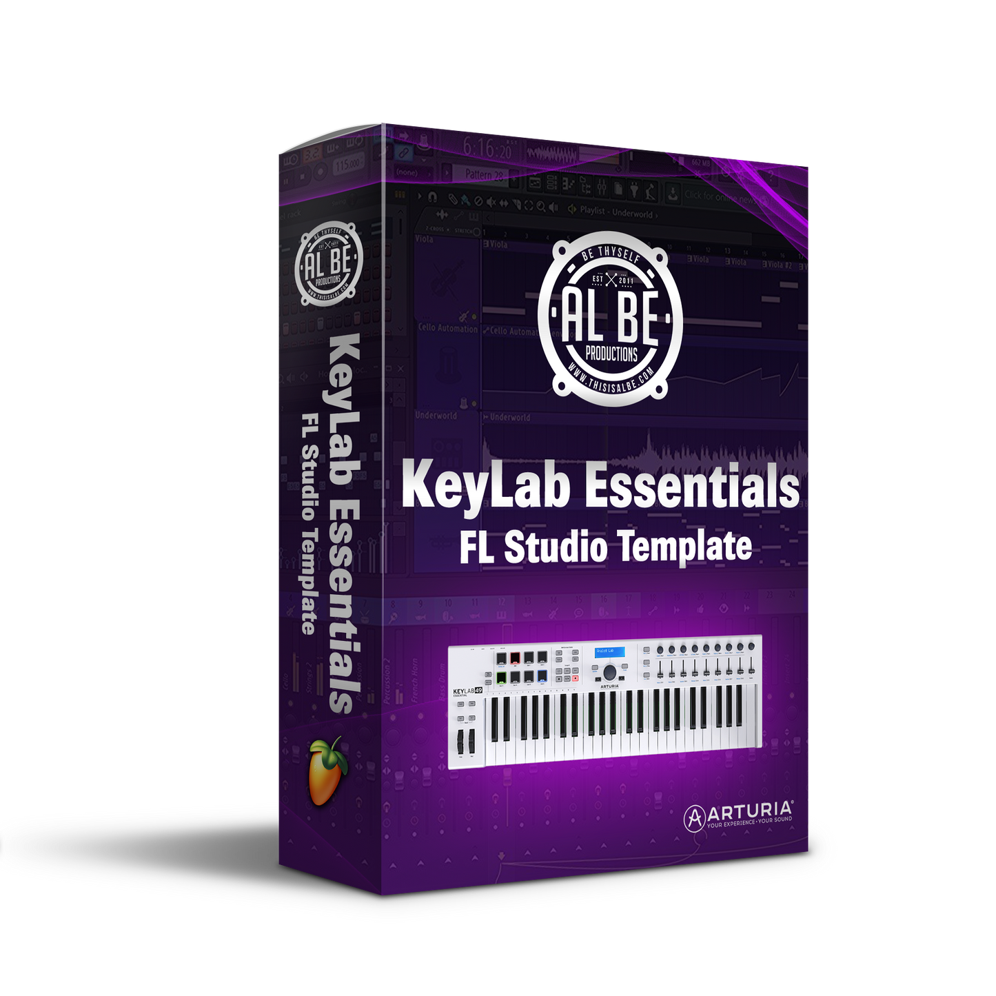 Keylab Essential FL Studio Template
