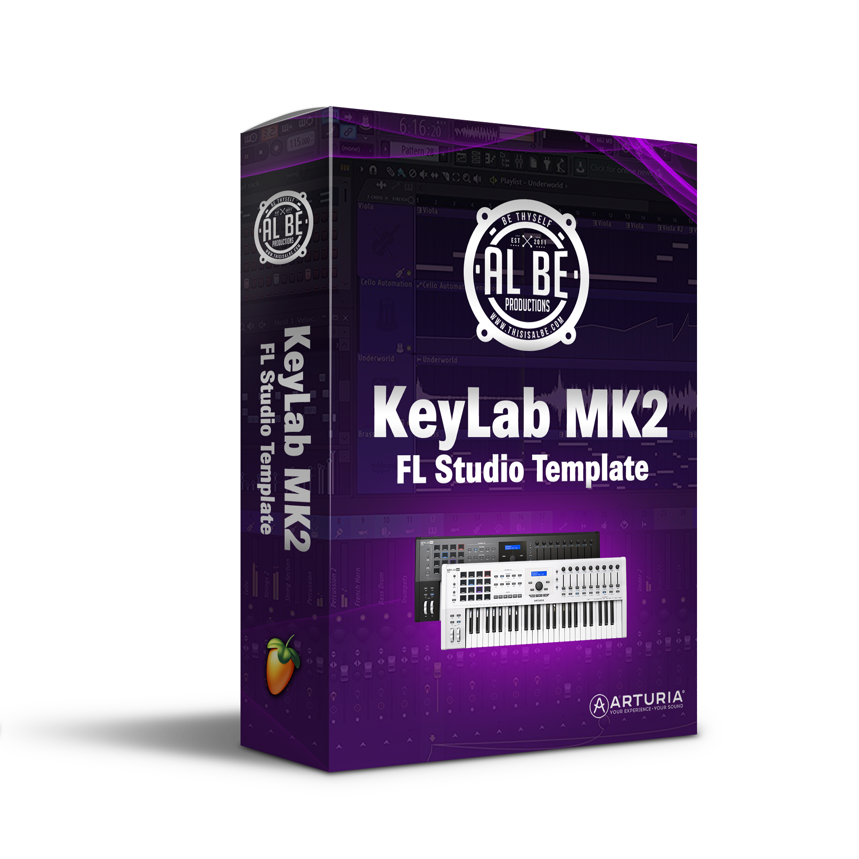 Keylab MK2 FL Studio Template All Bangerz