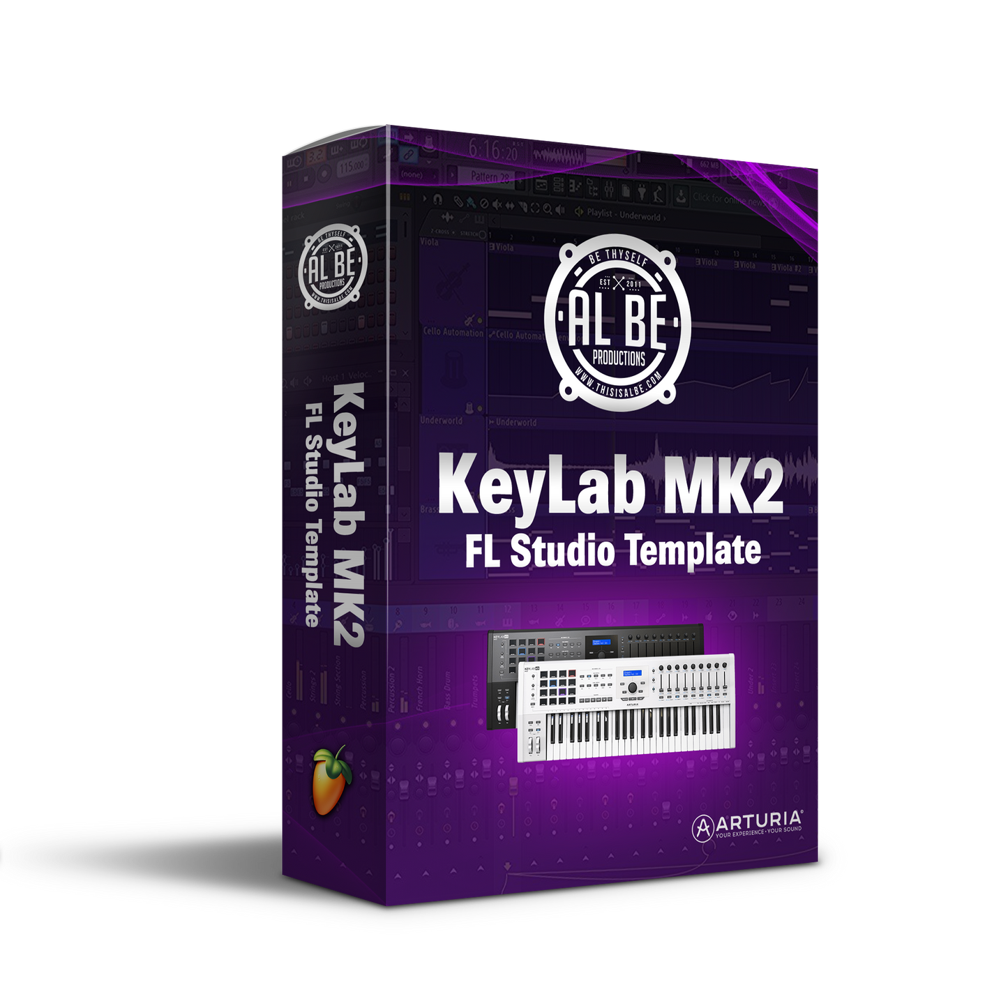 Keylab MK2 FL Studio Template